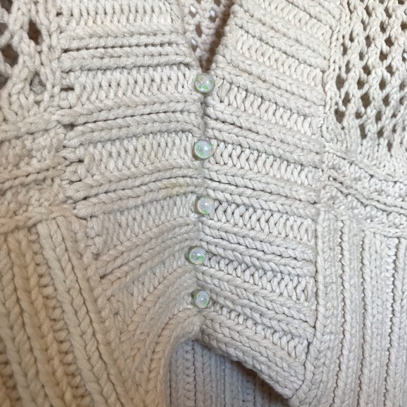 Free People Cropped Knit Cardigan - Picture 3 of 11